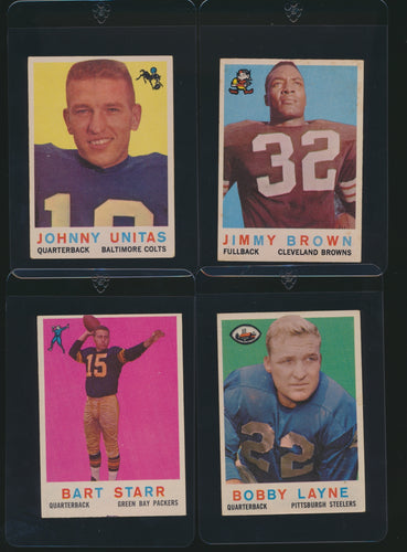 1960 Topps Football Low to Mid-Grade Complete Set Group Break #4 (LIMIT removed)