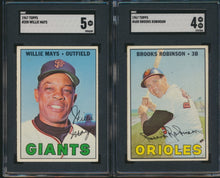 Load image into Gallery viewer, 1967 Topps Baseball Low to Mid-Grade Complete Set Group Break #13 (Limit removed)