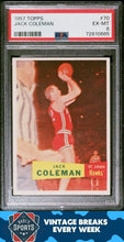 Load image into Gallery viewer, 1957 Topps #70 Jack Coleman PSA 6