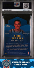 Load image into Gallery viewer, 1997 Topps Generations #G29 Keith Van Horn Refractor PSA 8