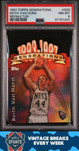 Load image into Gallery viewer, 1997 Topps Generations #G29 Keith Van Horn Refractor PSA 8