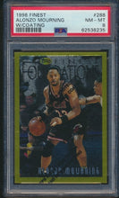 Load image into Gallery viewer, 1996 Finest #288 Alonzo Mourning W/Coating PSA 8
