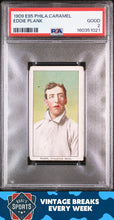 Load image into Gallery viewer, 1909 E95 Philadelphia Caramel Eddie Plank PSA 2