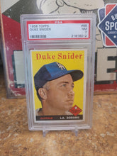 Load image into Gallery viewer, 1958 Topps #88 Duke Snider PSA 7