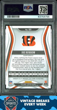 Load image into Gallery viewer, 2020 Panini Certified #101 Joe Burrow Mirror Orange PSA 9