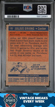 Load image into Gallery viewer, 1972 Topps #195 Julius Erving PSA 3