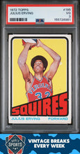 Load image into Gallery viewer, 1972 Topps #195 Julius Erving PSA 3