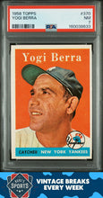 Load image into Gallery viewer, 1958 Topps #370 Yogi Berra PSA 7