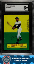 Load image into Gallery viewer, 1964 Topps Stand-Up Willie Mays SGC 3