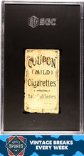 Load image into Gallery viewer, 1910 Coupon Cigarettes (T213-1) Bobby Byrne SGC A ~ Type 1