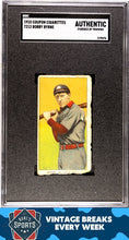 Load image into Gallery viewer, 1910 Coupon Cigarettes (T213-1) Bobby Byrne SGC A ~ Type 1