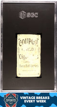 Load image into Gallery viewer, 1910 Coupon Cigarettes (T213-1) Bill Cranston SGC A ~ Type 1