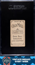 Load image into Gallery viewer, 1910 Old Mill Cigarettes (T210) Bernhard Series 8 SGC 1.5