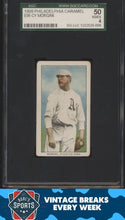 Load image into Gallery viewer, 1909 Philadelphia Caramel E95 Cy Morgan SGC 4
