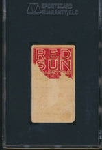 Load image into Gallery viewer, 1910 T211 Green Border Red Sun Jud Daly SGC 1