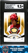 Load image into Gallery viewer, 2004 Upper Deck SP Legendary Cuts #17 Carlton Fisk Bat Relic 1/1 SGC 9.5