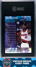 Load image into Gallery viewer, 1999-00 Topps Chrome #II1 Scottie Pippen Instant Impact Refractor SGC 9
