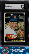 Load image into Gallery viewer, 1965 Topps #519 Bob Uecker SGC 6