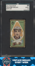 Load image into Gallery viewer, 1911 T205 Gold Border Bobby Wallace (With cap) SGC 2.5 (Polar Bear back)