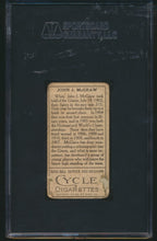 Load image into Gallery viewer, 1911 T205 Gold Border John J. McGraw SGC 1.5 (Cycle Back)