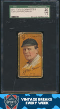 Load image into Gallery viewer, 1911 T205 Gold Border John J. McGraw SGC 1.5 (Cycle Back)