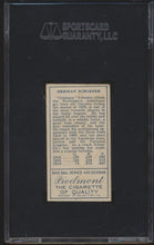Load image into Gallery viewer, 1911 T205 Gold Border Germany Schaefer SGC 4 (Piedmont Back)