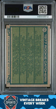 Load image into Gallery viewer, 1977 Topps #476 Rookie Catchers PSA 8