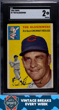 Load image into Gallery viewer, 1954 Topps #7 Ted Kluszewski SGC 2