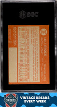 Load image into Gallery viewer, 1964 Topps #29 Lou Brock SGC 4