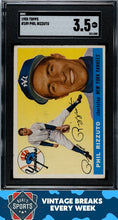 Load image into Gallery viewer, 1955 Topps #189 Phil Rizzuto SGC 3.5