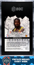 Load image into Gallery viewer, 1997-98 Topps #RS13 Shaquille O'Neal Rock Stars Refractor SGC 8.5