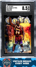 Load image into Gallery viewer, 1997-98 Topps #RS13 Shaquille O'Neal Rock Stars Refractor SGC 8.5