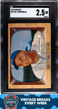 Load image into Gallery viewer, 1955 Bowman #22 Roy Campanella SGC 2.5