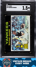 Load image into Gallery viewer, 1971 Topps #5 Thurman Munson SGC 1.5