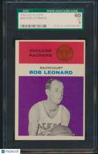 Load image into Gallery viewer, 1961 Fleer Bob Leonard #28 SGC 5