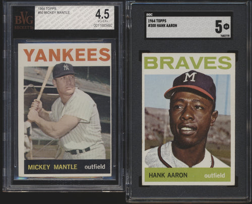 1964 Topps Low- to Mid-Grade Complete Set Break #13 (LIMIT 20) + BONUS 12 Pre-WWII Mixer