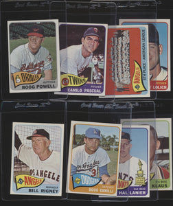 1965 Topps Mini-Mixer ~ (15 Spots, LIMIT Removed) ~ Featuring Carlton RC BVG 7.5