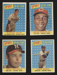 1958 Topps Baseball Low- to Mid- Grade Complete Set Group Break #14 (LIMIT 25)