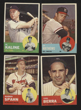 Load image into Gallery viewer, 1963 Topps Baseball Mid-Grade Complete Set Group Break #12 (LIMIT REMOVED)