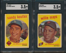 Load image into Gallery viewer, 1959 Topps Baseball Low to Mid-Grade Complete Set Group Break #17 (Limit 25)