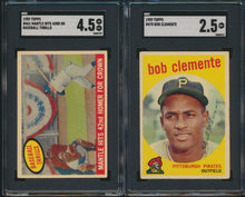 Load image into Gallery viewer, 1959 Topps Baseball Low to Mid-Grade Complete Set Group Break #17 (Limit 25)