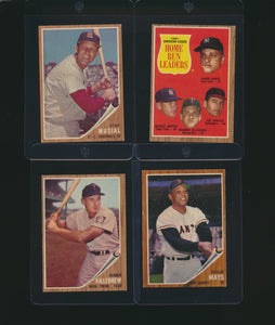 1962 Topps Baseball Mid-Grade Complete Set Group Break #13 (LIMIT removed)