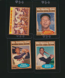 1962 Topps Baseball Mid-Grade Complete Set Group Break #13 (LIMIT removed)