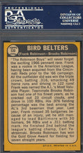 Load image into Gallery viewer, 1968 Topps Bird Belters #530 F. Robinson B. Robinson Oc PSA 8