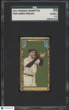 Load image into Gallery viewer, 1911 Hassan Cigarettes (T205) James Phelan SGC 2.5