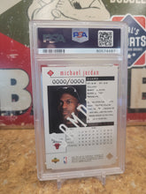 Load image into Gallery viewer, 1998 Upper Deck Black Diamond Sample Michael Jordan #23 PSA 8
