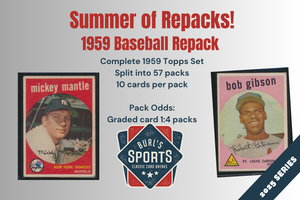 1959 Topps Baseball Set Break Repack ~ Burl's Classic Cardboard