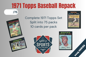 1971 Topps Baseball Set Break Repack ~ Burl's Classic Cardboard