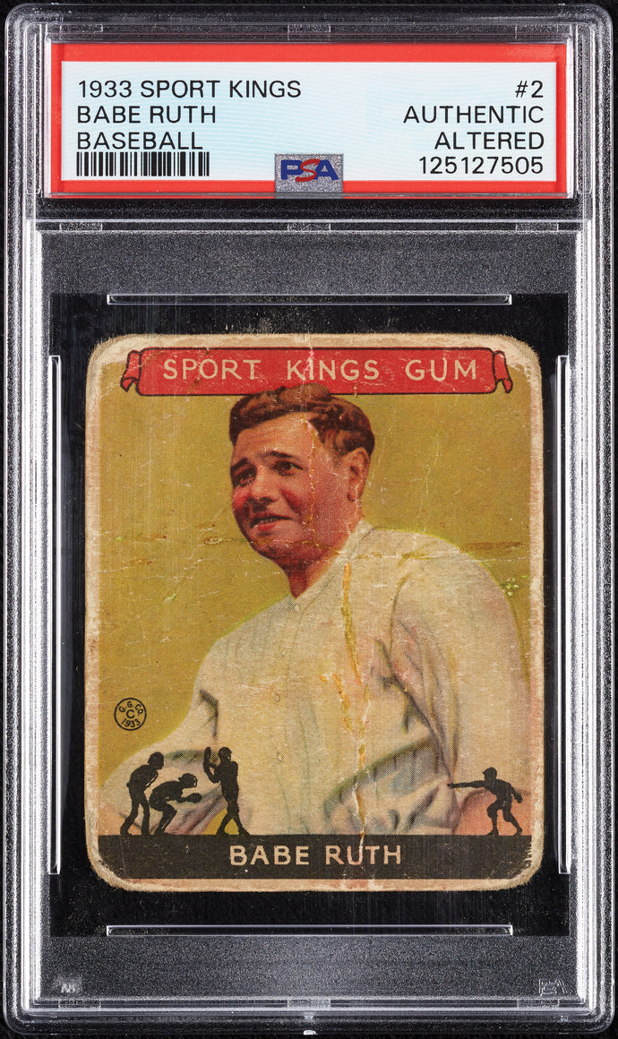 Clearout Mixer (130 spots) Featuring '33 Sport Kings Babe Ruth + 57 '58 Topps Auto Spots