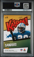 Load image into Gallery viewer, 2021 Panini Absolute Kaboom! #K8 Barry Sanders Kaboom! PSA 9 S26-03b